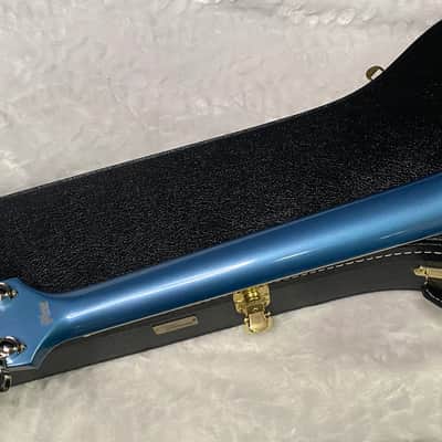 NEW! Gibson Les Paul Custom - Pelham Blue VOS - Dealer Select - Ebony Board - Authorized Dealer - Only 9.65 lbs - G07384 image 12