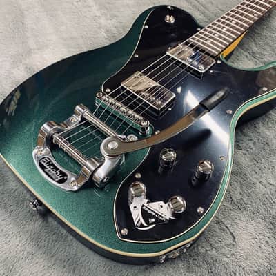 Schecter PT Fastback II Bigsby - Dark Emerald Green image 2