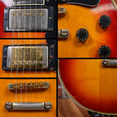 Gibson Les Paul Custom Plain Maple Top Cherry Sunburst 1981 w/OHSC (Refret) image 18