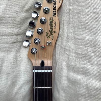 Squier by Fender Standard Series Telecaster 2006 - Vintage Blonde upgraded with Dimarzio pickups, 5 way ‘Bill Lawrence’ wiring and series/parallel switch image 4