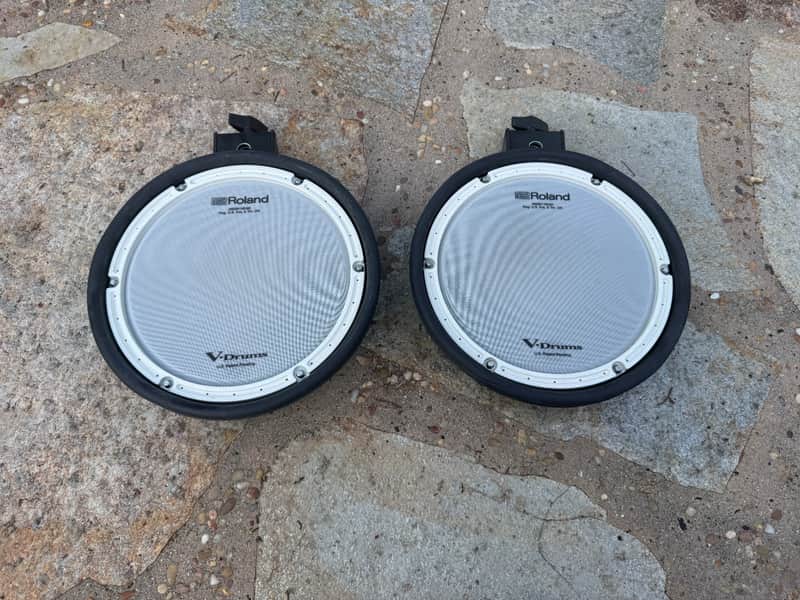 TWO PACK Roland PDX-8 Dual Trigger Mesh Head V Drum Pad PDX8 image 1