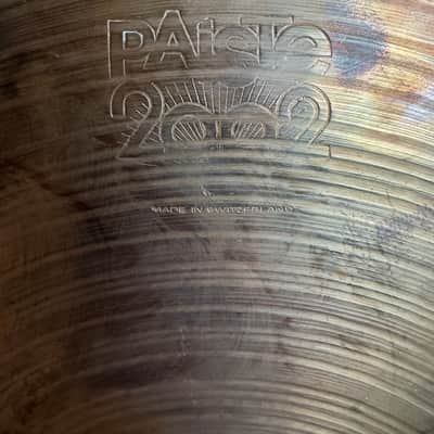 Paiste Black Label 14 inch 2002 Hi Hat Cymbals - 980 1070 Grams - 617xxx 1976 - Cu image 3