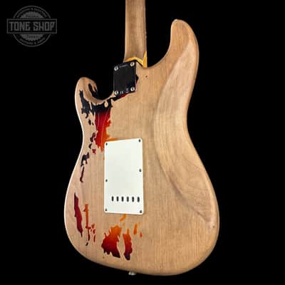 Fender Custom Shop Rory Gallagher Stratocaster Heavy Relic 3 Tone Sunburst w/case R144491 image 7