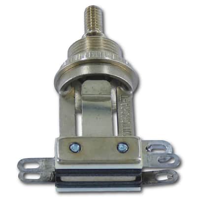 Switchcraft SC3TSSN 3-Way Short Toggle Switch for Gibson® Les Paul® & SG® Guitars image 3