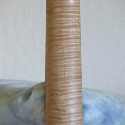 420 Guitars Strat Style  Natural Maple Burl image 11