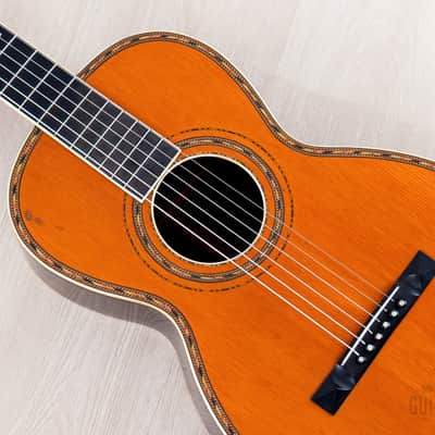 1890s Lyon & Healy Size 1 Vintage Parlor Acoustic Guitar, Adirondack Spruce & Brazilian Rosewood, Collector-Grade image 7