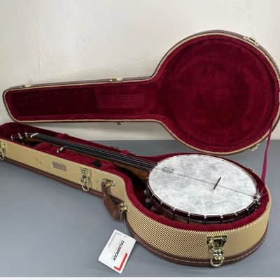 5-String Open-Back Banjo with Case in Excellent Condition, image 1