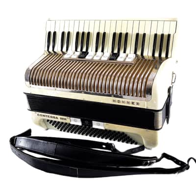 Immagine Rare Old/ Vintage German Made Top Quality Piano LMMM Accordion Hohner Contessa IV M - 120 bass, 12 switches + Hard Case&Straps-Youtube VIDEO - 6