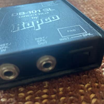 A pair of RapCo DB-1 Passive Direct Boxes, 2010s - Black image 7