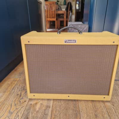 Fender Blues Deluxe Reissue 2-Channel 40-Watt 1x12" Guitar Combo 2005 - Present - Tweed image 2