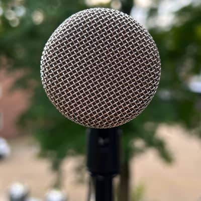 *serviced* 1960's Beyerdynamic M69n (rare Strässer M17N label) Dynamic Microphone Strasser Beyer image 4