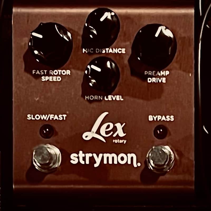 2011 – 2022 Strymon Lex Rotating Speaker Pedal V1 Red