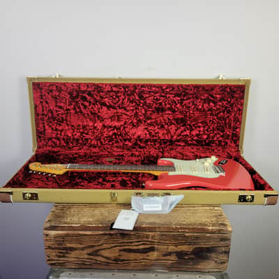 2025 Fender American Vintage II 1961 Stratocaster - Fiesta Red With OHSC image 20