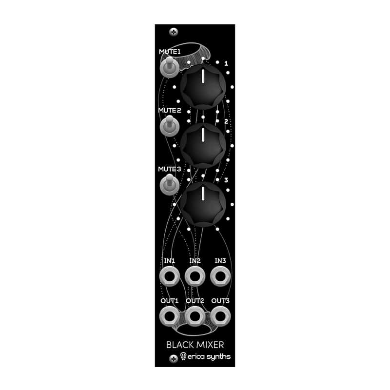 Erica Synths Black Mute Mixer image 1