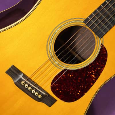 2021 Martin D-28 Custom Expert Authentic Aged Dreadnought Guitar (VIDEO! Clean & Ready) image 5