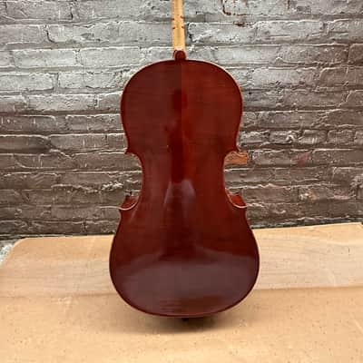 Artisan Strings Model 100 3/4 Cello 2007 - Serial #7689 w/ Original Gig Bag - Wood Crack, Plays image 9