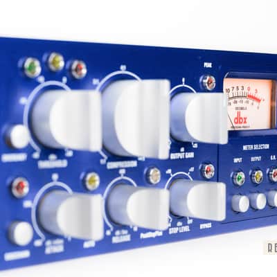 dbx 160S Blue 160S 2-Channel Compressor / Limiter image 7