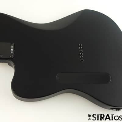 USA Fender JIM ROOT Jazzmaster Mahogany HH LOADED BODY, American EMG Flat Black image 3