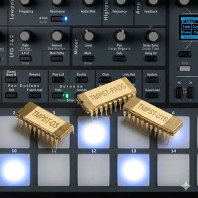 Alesis HR-16 / HR-16B EPROM Upgrade - Dave Smith Instruments Tempest Drum Sounds + OS 2.0