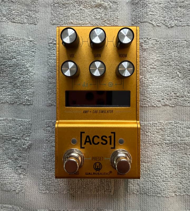 Walrus Audio Mako ACS1 MKII Amp + Cab Simulator 2024 - Present - Gold image 1