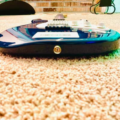 Fender Squire Affinity 2002 - Baltic Blue with Gig Bag image 13