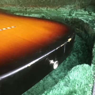 LEFTY! Vintage Fender Japan Custom Edition Tele Nitrocellulose Lacquer Sunburst Telecaster Collectors HSC 1 of 1! image 19