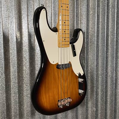 Fender American Vintage II 1954 Precision Bass 2 Color Sunburst & Case #0886 Used image 5