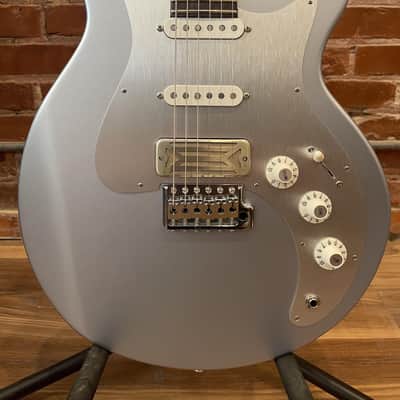 Eastman Fullertone DC'62 Ice Blue Metallic Electric Guitar with gig bag image 1