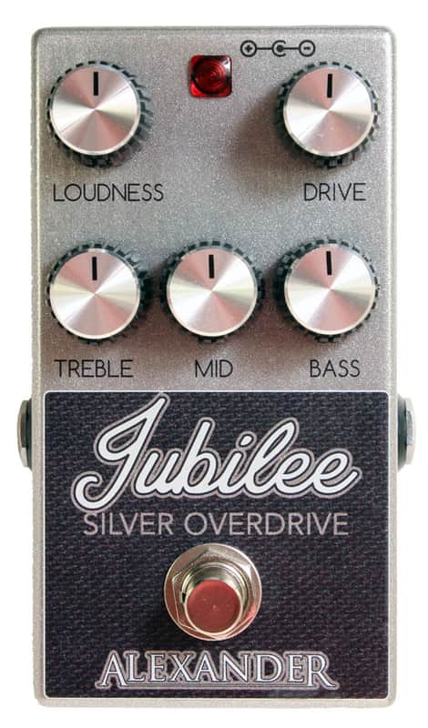 ALEXANDER PEDALS JUBILEE SILVER OVERDRIVE : BRAND NEW :  [DETROIT MODULAR] image 1