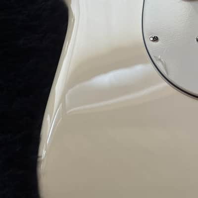Fender American Standard Stratocaster with Maple Fretboard 2008 Olympic White image 15