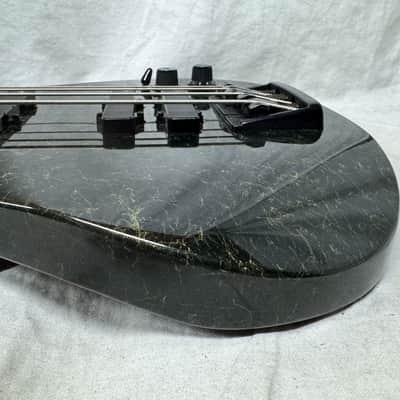 Fender HM Bass IV heavy metal 4-string Bass with Case - MIJ Made In Japan 1989 - 1990 - Green / Gold image 21