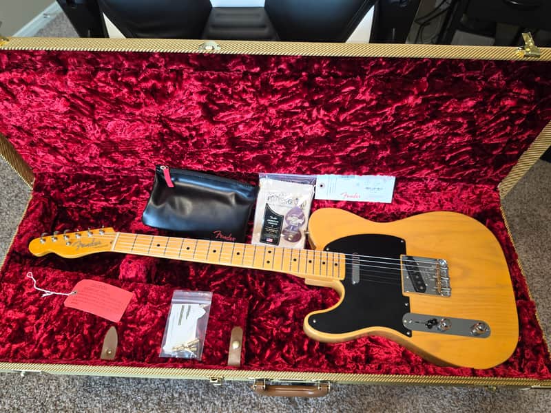 Fender American Vintage II '51 Telecaster Left-Handed 2025 - Present - Butterscotch Blonde