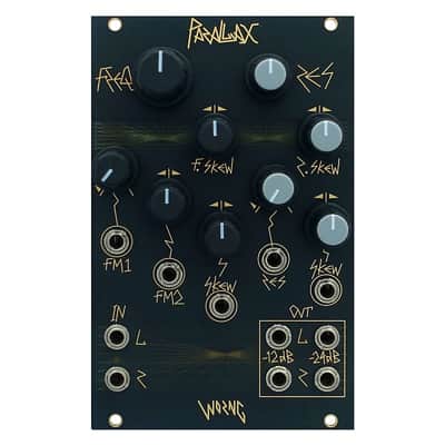 Worng Electronics Parallax Eurorack Stereo Filter Module image 2