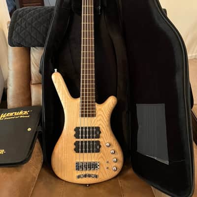Warwick German Pro Series GPS Corvette $$ 5-String Bass 2010s - Natural image 11