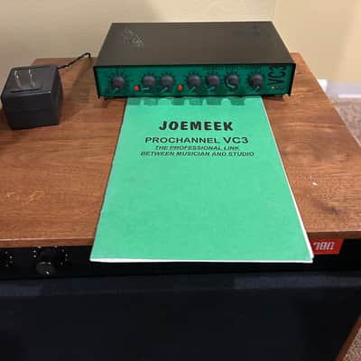 Joemeek VC3 Pro Channel Mic Pre / Compressor / Enhancer late '90s - Green/black image 3