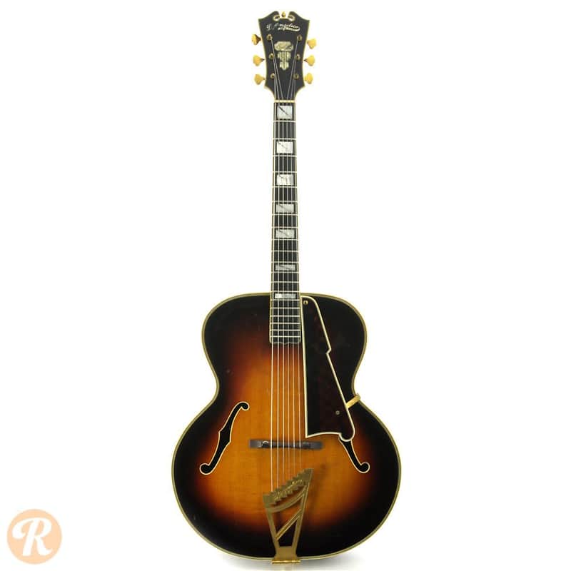 D'Angelico Excel Sunburst 1946 image 3