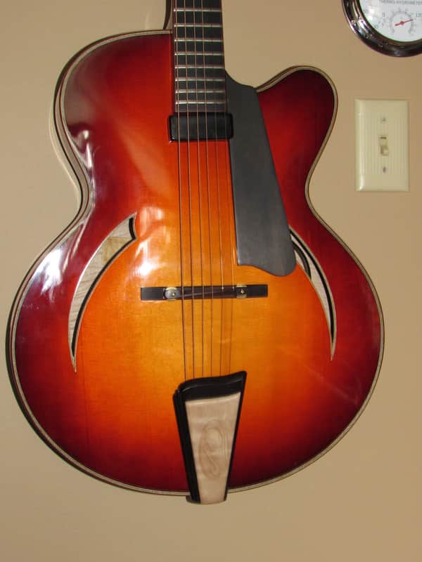 EASTMAN BUILT "MARZ" 16" ARCHTOP GUITAR 2011 CARPATHIAN SPRUCE TOP!! image 1