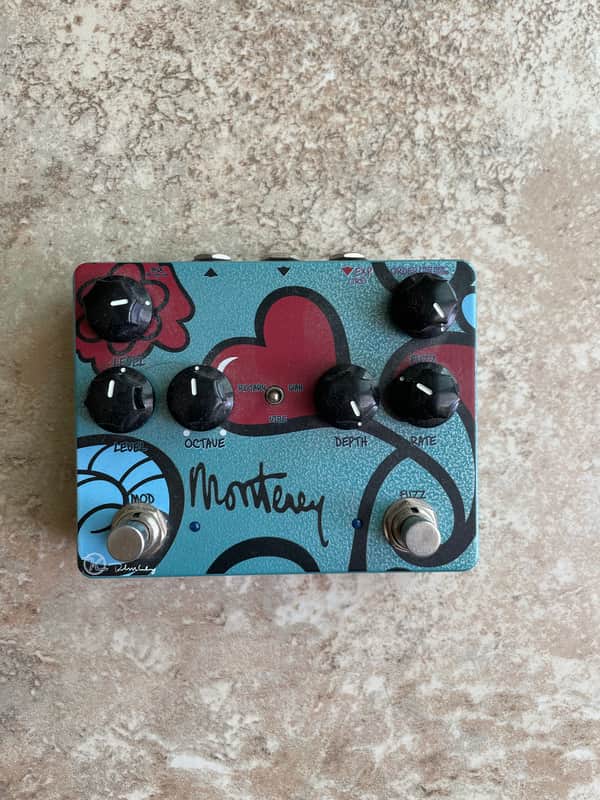 Keeley Monterey Rotary Fuzz Vibe 2016 - Present - Blue / Graphic image 1