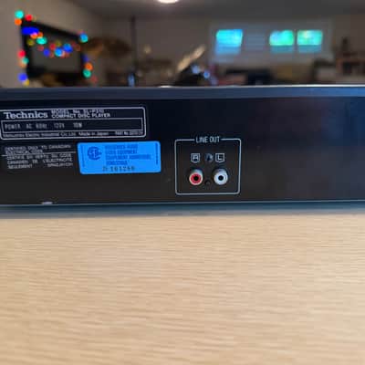 Vintage 1980’s Technics SL-P310 CD Player, Black Serviced With Original Manual🎶 image 11