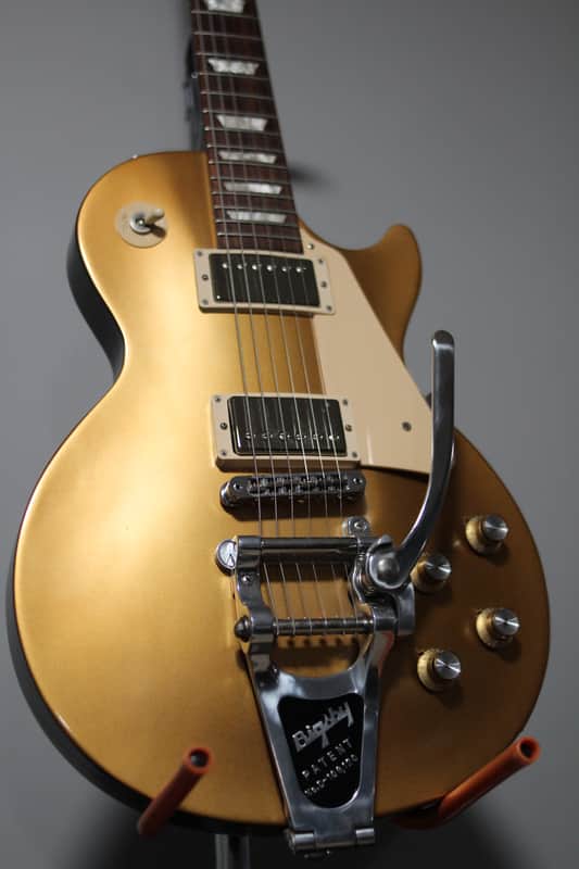 Gibson Les Paul Studio '50s Tribute T 2016 - Gold Top, with Bigsby