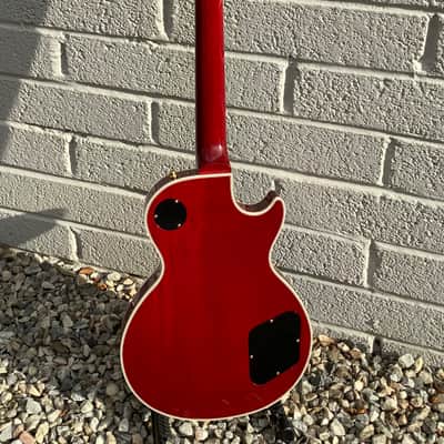 Gibson Custom Shop, Les Paul Custom, Translucent Red, 2000s image 13