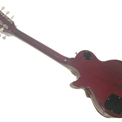 2000 Fuji-Gen Epiphone Japan Les Paul LPS-80 Long Tenon Honey Burst with Gibson Case, Headstock image 18
