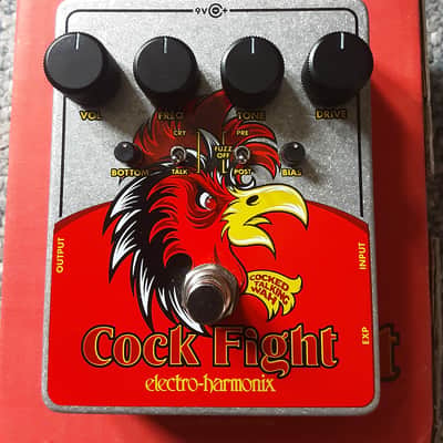 Electro-Harmonix Cock Fight Cocked Talking Wah 2015 - Present - Orange / Gray / Yellow image 1