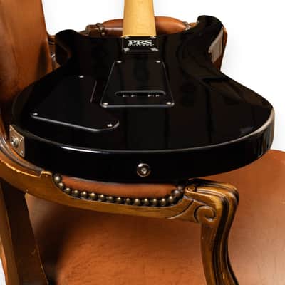 PRS 2025 Swamp Ash Special Maple 88 Black Doghair Smokeburst image 10