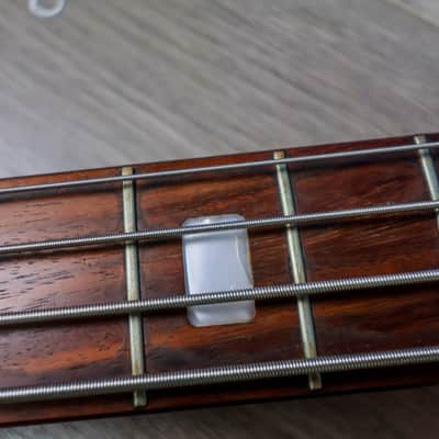 Teisco Spectrum EB-120 1960s Bass - Candy Apple Red image 18