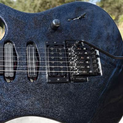 Kramer Nightswan II 1991 - Black Sparkle image 3