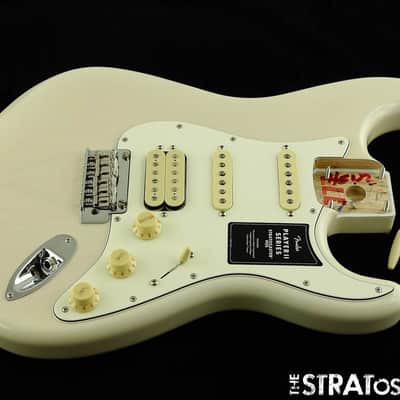 Fender Player II Stratocaster Strat LOADED BODY, Chambered Ash White Blonde