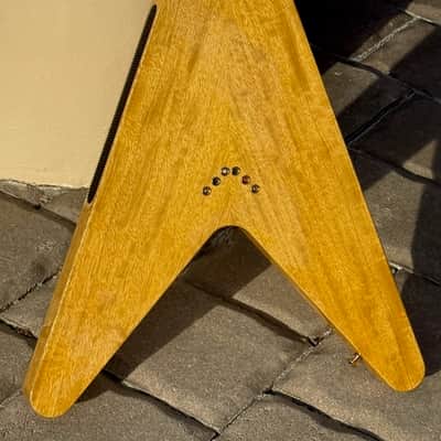 Hamer Vector GVKS "Brazilian Rosewood" Ltd. Run 2007 - Black Korina Flying V Reissue its Mint w/COA ! image 5