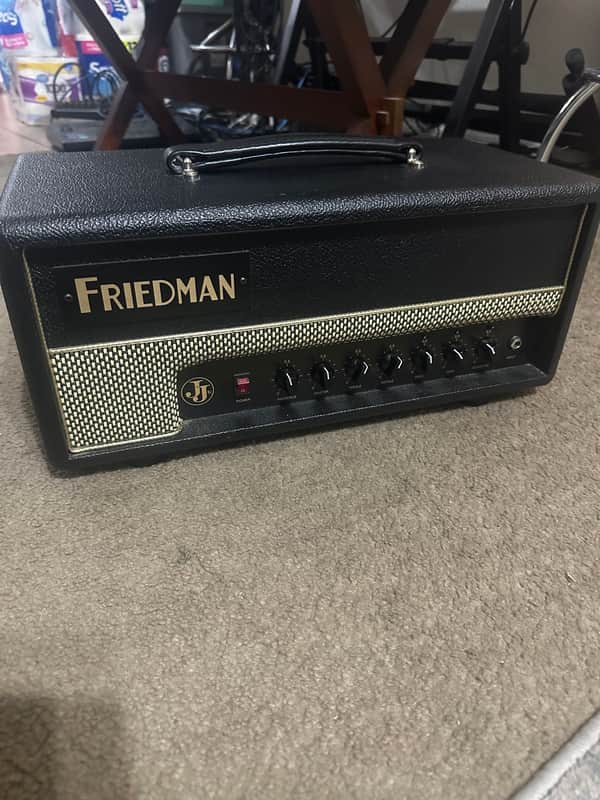 Friedman JJ-Junior Jerry Cantrell Signature 2-Channel 20-Watt Guitar Amp Head 2019 - Present - Black image 1