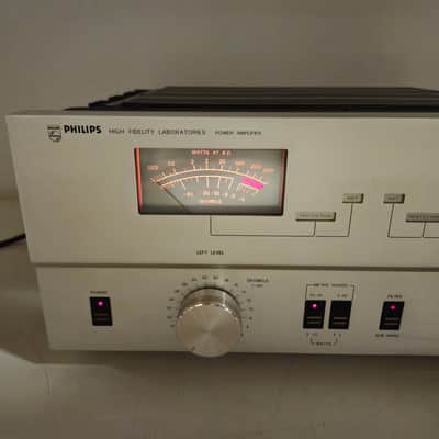 Philips - 578 - Stereo Power Amplifier - Serviced/Recapped With Nichicons image 3